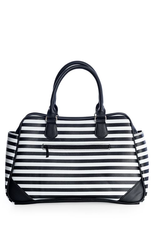give you the creeps bowler bag zwart/wit banned - Babashope - 4