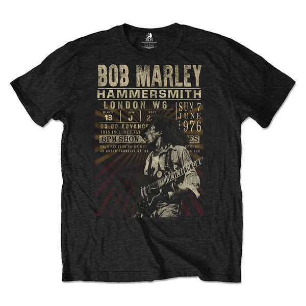 Bob Marley Eco T-shirt Hammersmith '76 - Babashope - 2