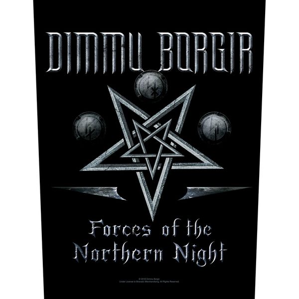 Dimmu Borgir ‘Forces Of The Northern Night’ Backpatch * - Babashope - 2