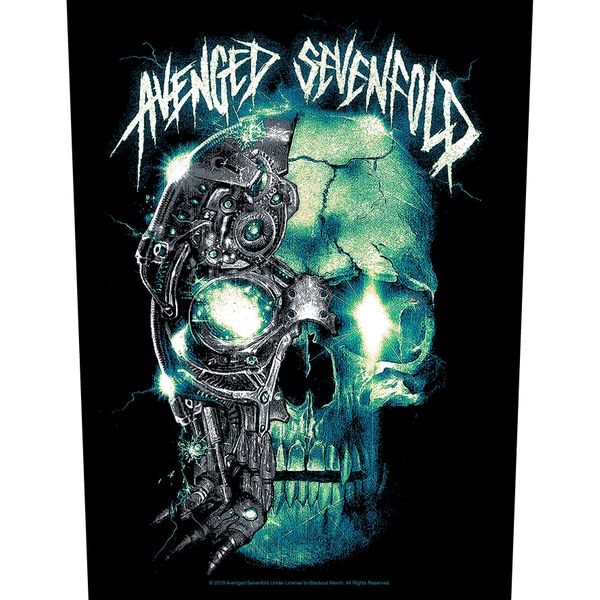 Avenged Sevenfold ‘Mechanical Skull’ Backpatch - Babashope - 2