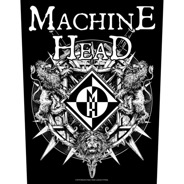 Machine Head ‘Crest’ Backpatch - Babashope - 2