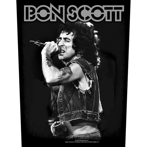 Bon Scott ‘Bon Scott’ Backpatch - Babashope - 2