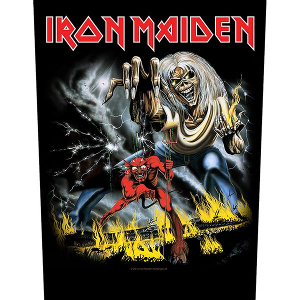 Iron Maiden ‘Number of the Beast’ Backpatch - Babashope - 2