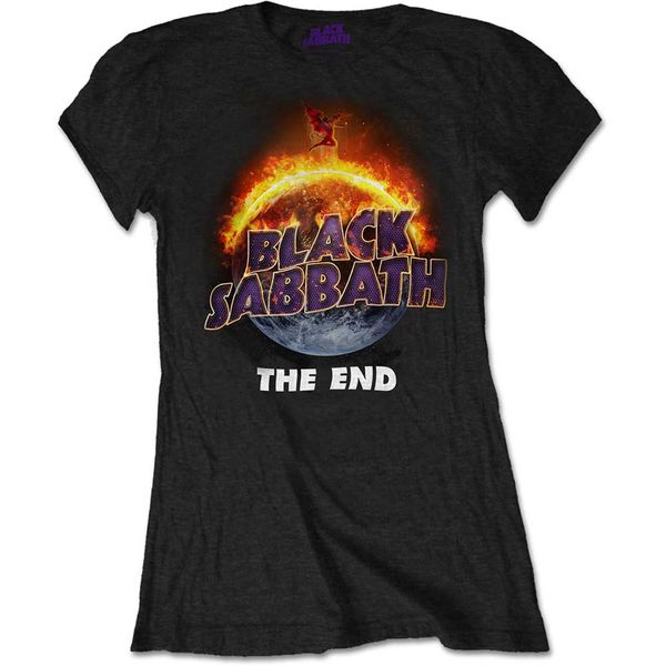 Black Sabbath The End Lady T-shirt (Blk) - Babashope - 2