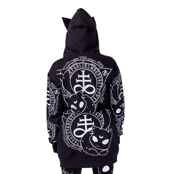 Cat craft hoodie heartless - Babashope - 5