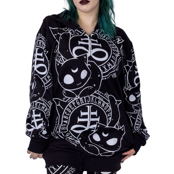 Cat craft hoodie heartless - Babashope - 5