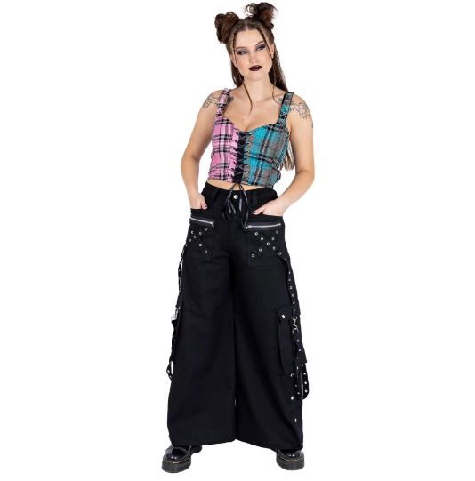 Josie baggy trouser chemical black - Babashope - 5
