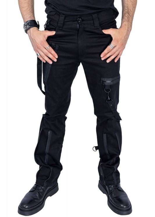 Diego Slimfit broek Black chemical - Babashope - 5