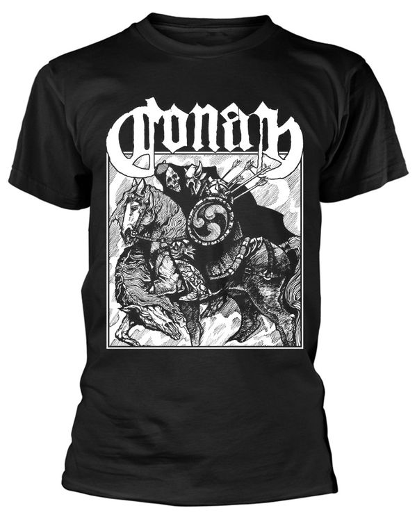 Conan Horseback battlehammer T-shirt - Babashope - 3
