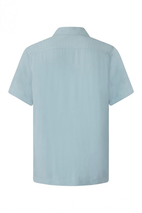 Lucky stripe bowling shirt (blauw) - Babashope - 4