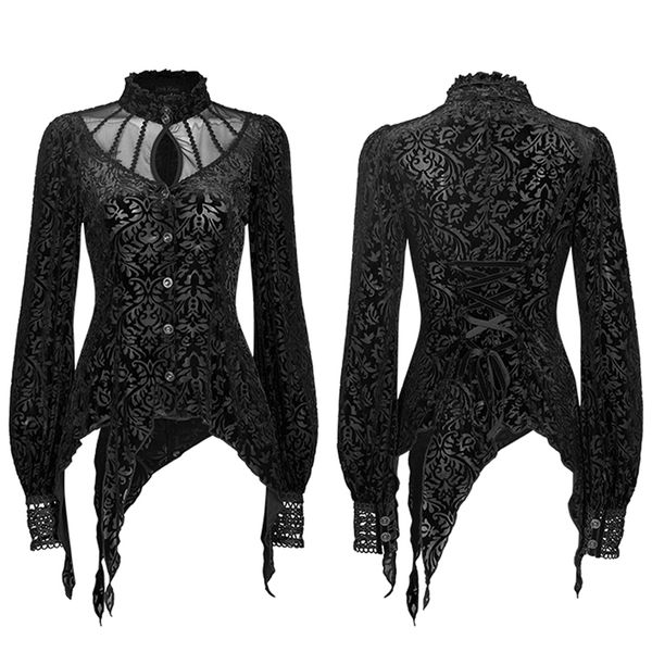 Gothic longsleeve top Ausbrenner - Babashope - 5