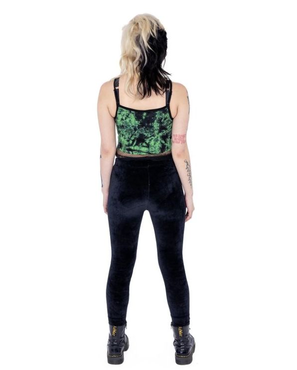 Heartless Danica top zwart/groen tie dye - Babashope - 6