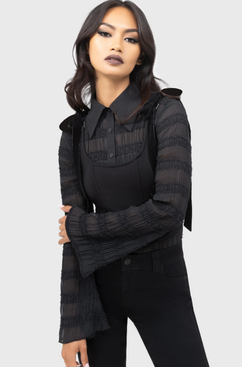 Killstar Fallen light top (zwart) - Babashope - 9