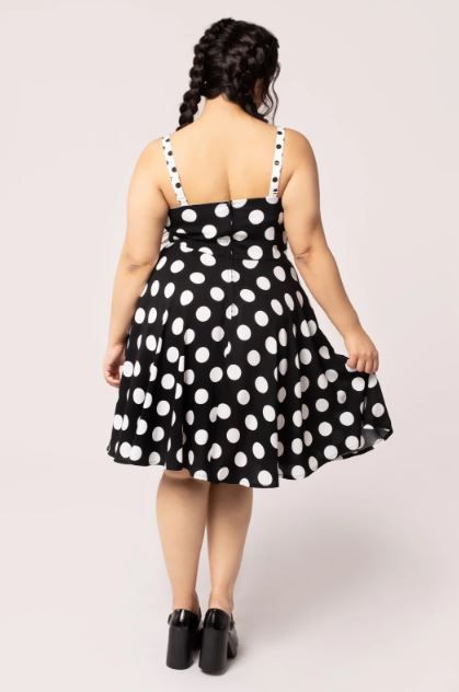 Hell bunny Dolores dress polkadot - Babashope - 6