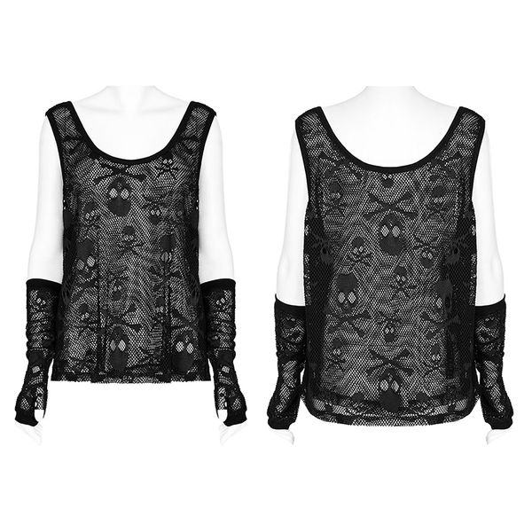 Black skull tanktop - Babashope - 5