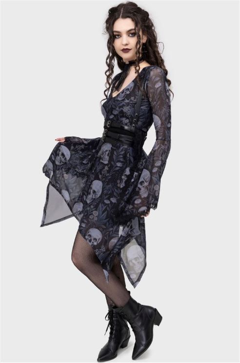 Death head skater dress - Babashope - 5