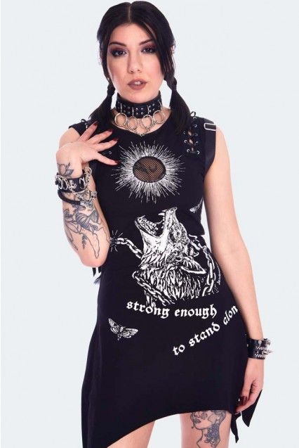 Devouring the sun skater dress - Babashope - 5