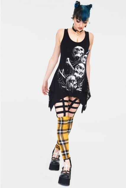 Dig in graveyard sleeveless top - Babashope - 6