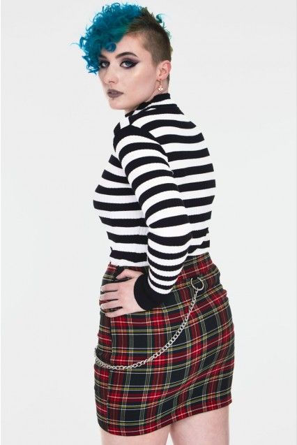 Disgraced tartan tube skirt - Babashope - 5