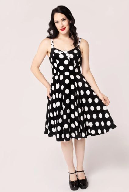 Hell bunny Dolores dress polkadot - Babashope - 6