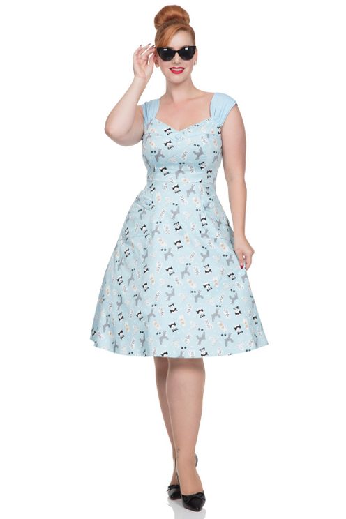 Aubrey dog print dress Voodoo vixen - Babashope - 6