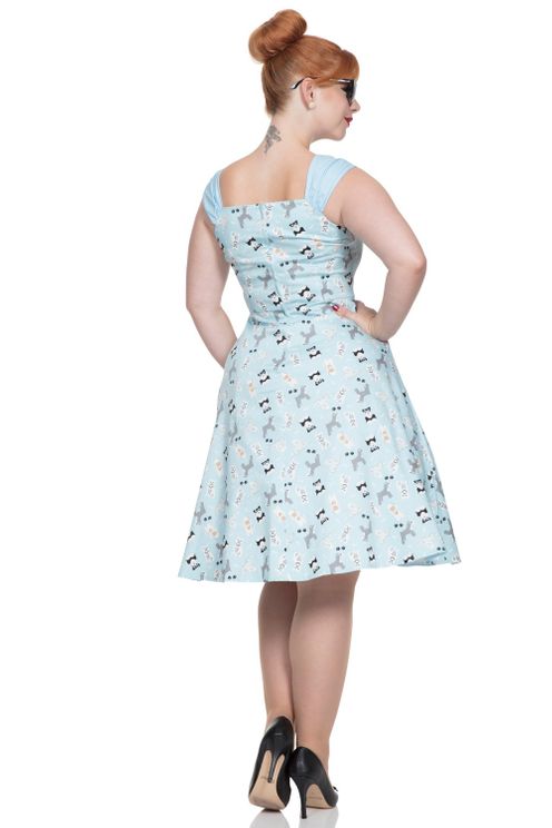 Aubrey dog print dress Voodoo vixen - Babashope - 6
