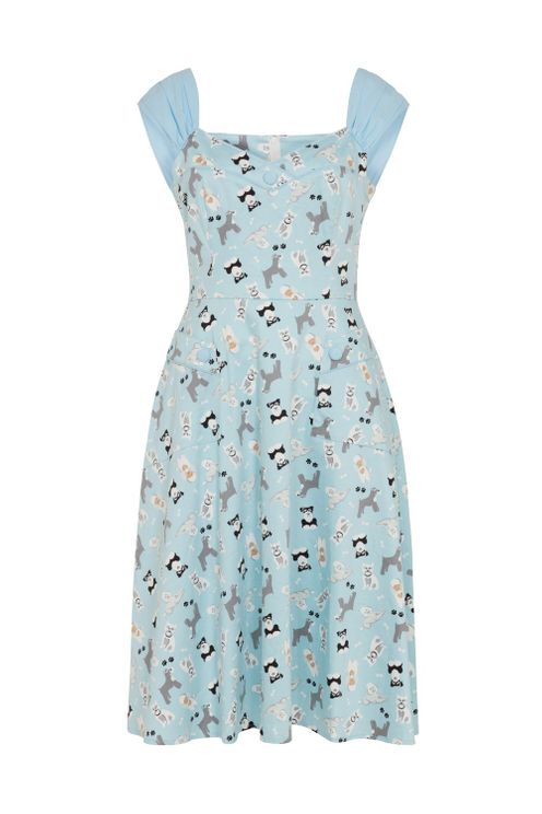 Aubrey dog print dress Voodoo vixen - Babashope - 6