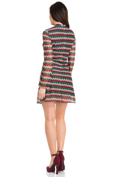 Edie 60's stripe dress - Babashope - 5
