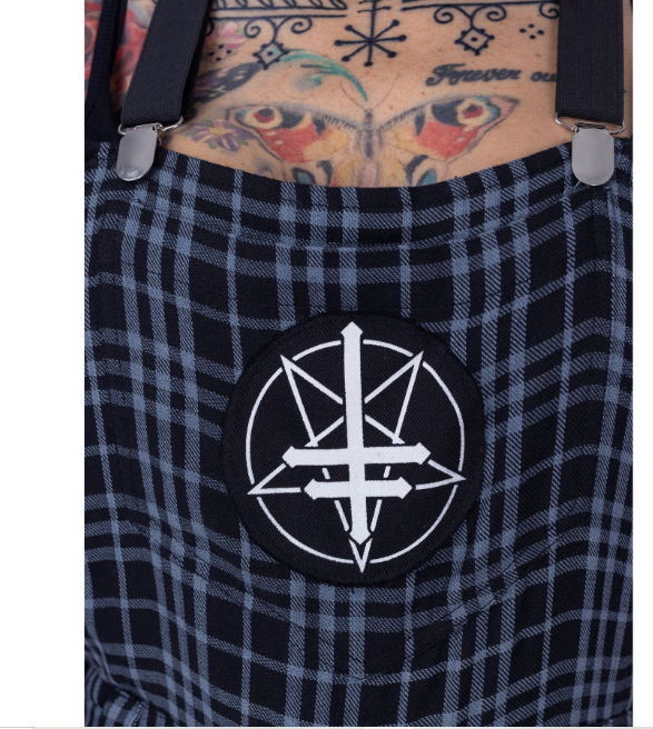 Heartless Grimoire Dungarees Grey - Babashope - 3