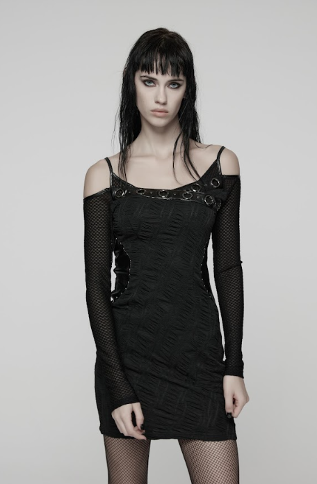 Punk slimfit bodycon dress - Babashope - 5