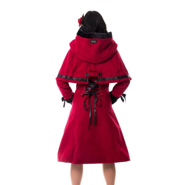 Elana coat rood vixxen Wintercoat - Babashope - 3