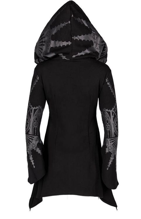 Cathedral Hoodie oversized capuchon - Babashope - 7