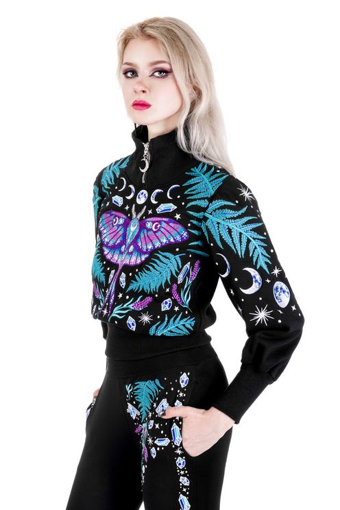 Enchanted Forest sweater met rits - Babashope - 8