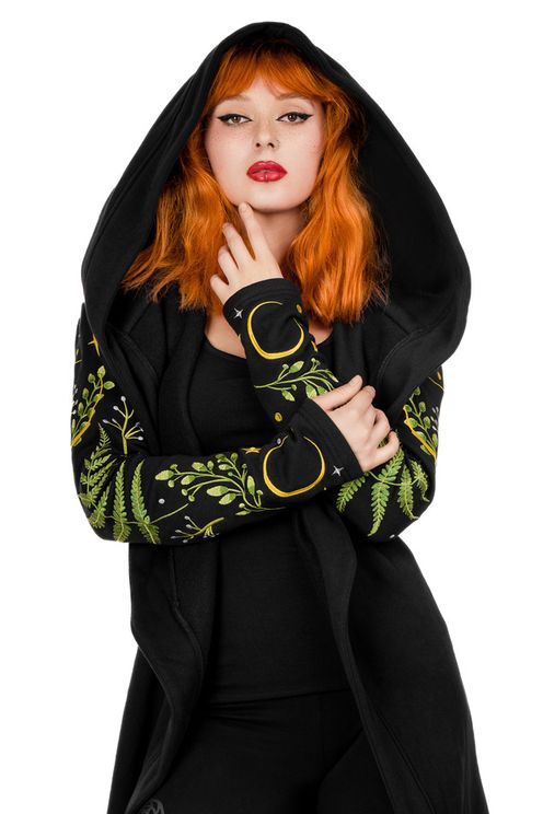 Long pagan HERBAL Hoodie - Babashope - 9