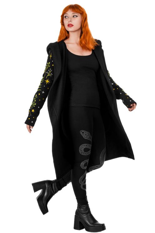 Long pagan HERBAL Hoodie - Babashope - 9