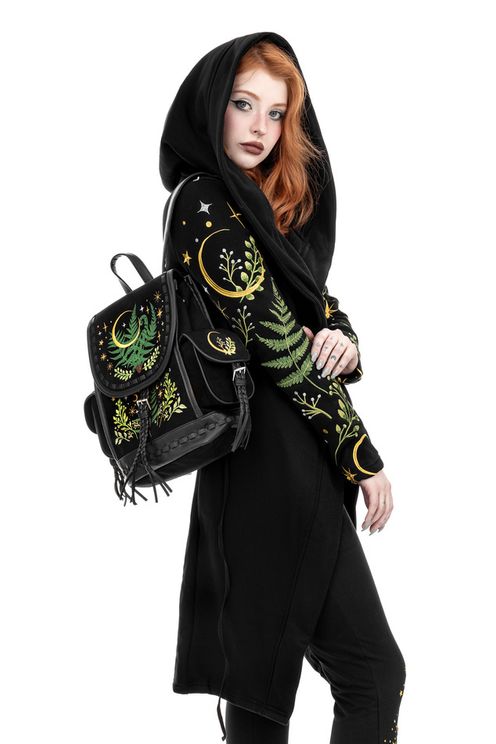 Long pagan HERBAL Hoodie - Babashope - 9