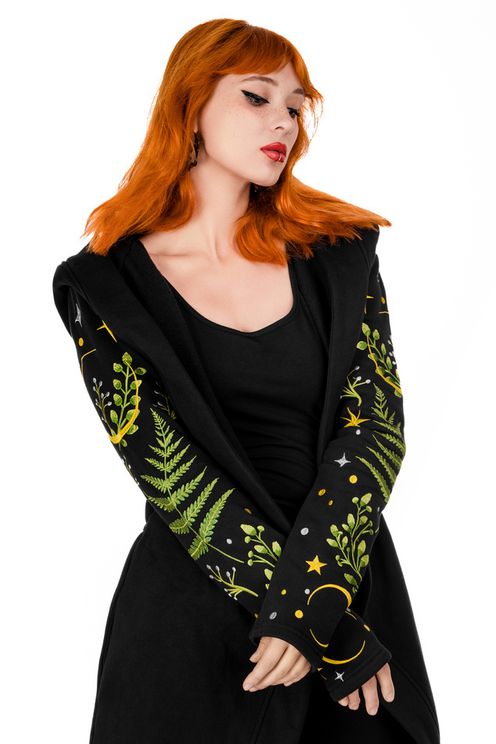 Long pagan HERBAL Hoodie - Babashope - 9