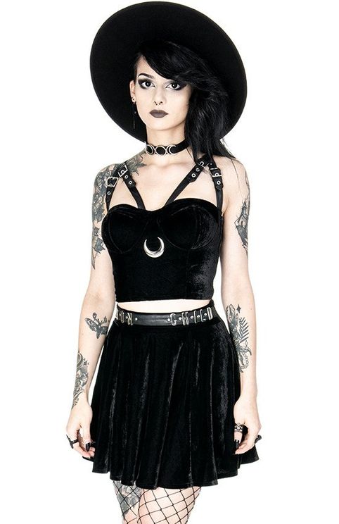 Moon harness top velvet - Babashope - 8