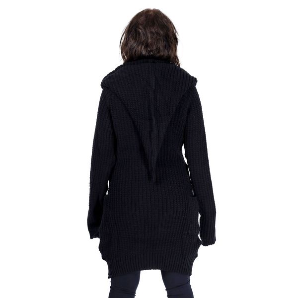 Esther cardigan zwart poizen industries - Babashope - 3