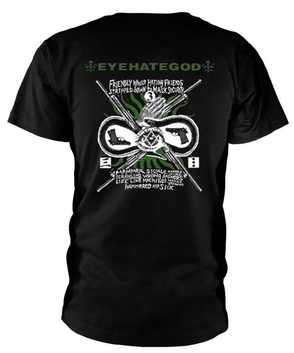 Eye hate god Disorders T-shirt - Babashope - 2