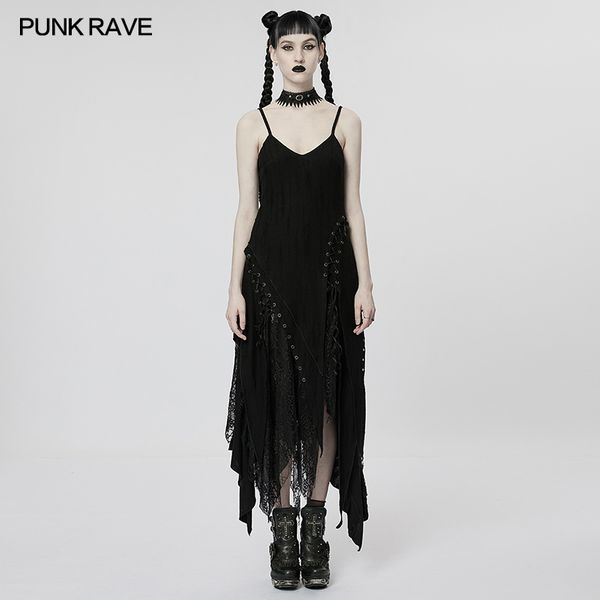 Goth decadent dark dress - Babashope - 5