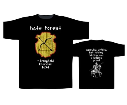 Hate forest stronghold T-shirt - Babashope - 2