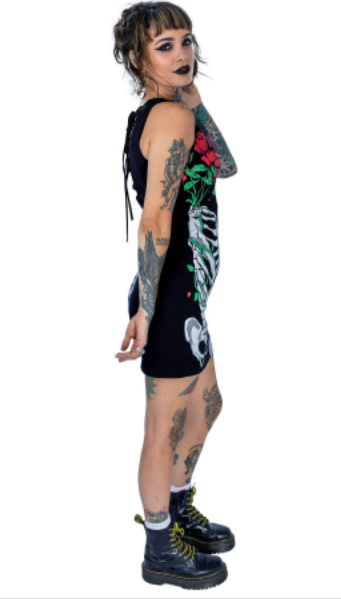 Garden skull dress Vixxen - Babashope - 3