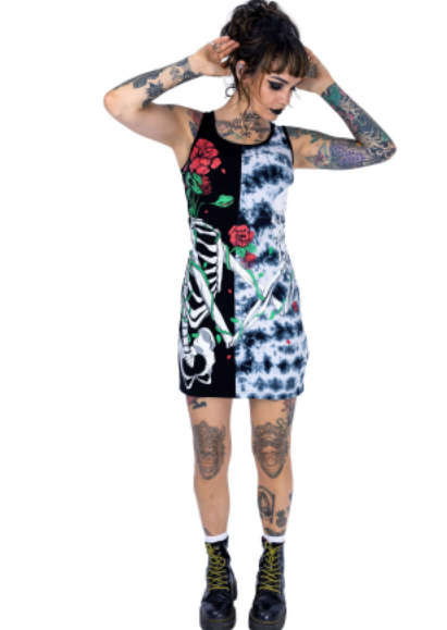 Garden skull dress Vixxen - Babashope - 3