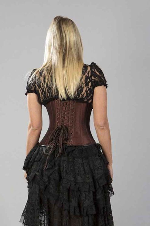 Gemini onderborst steampunk corset - Babashope - 3