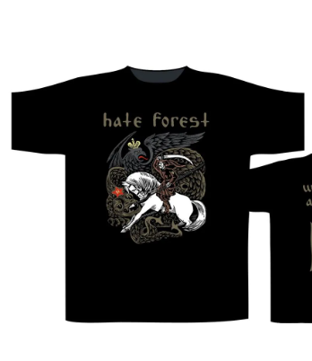 Hate forest With fire & iron T-shirt - Babashope - 2