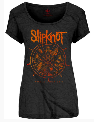 Slipknot The wheel ladies t-shirt (backprint) - Babashope - 2