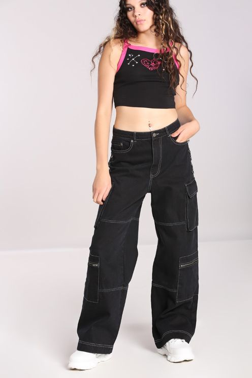 Cameron jeans Black Hell bunny - Babashope - 5