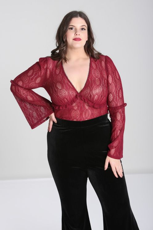 Rhea top burgundy - Babashope - 6