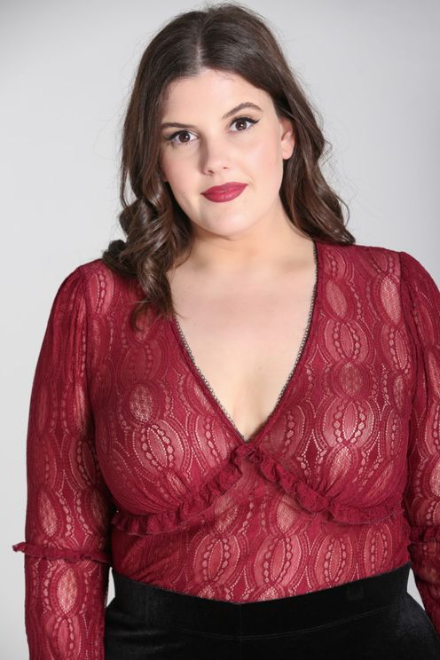 Rhea top burgundy - Babashope - 6